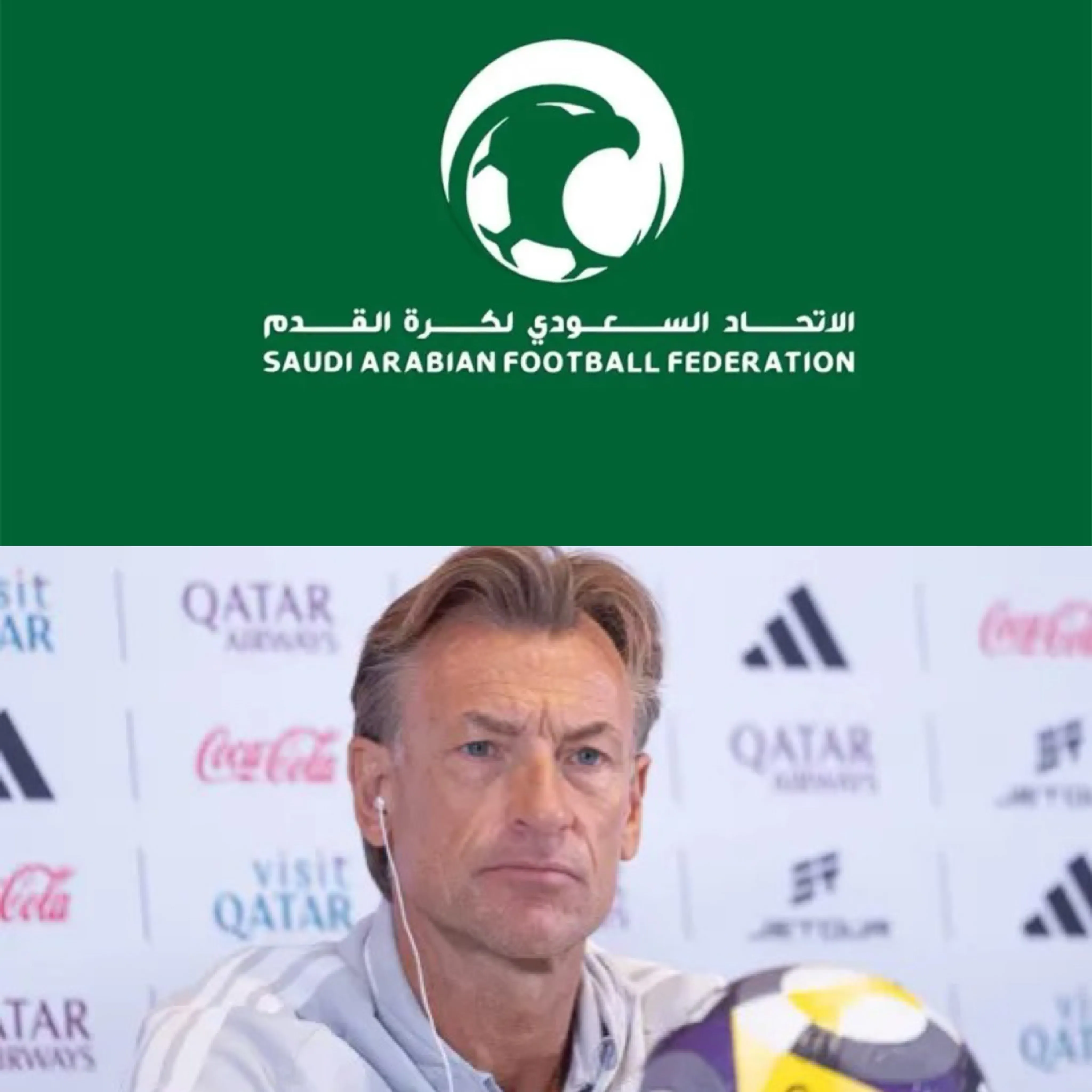بيان من الاتحاد السعودي لكرة القدم بشأن المدرب رينارد بيان من الاتحاد السعودي لكرة القدم بشأن المدرب رينارد