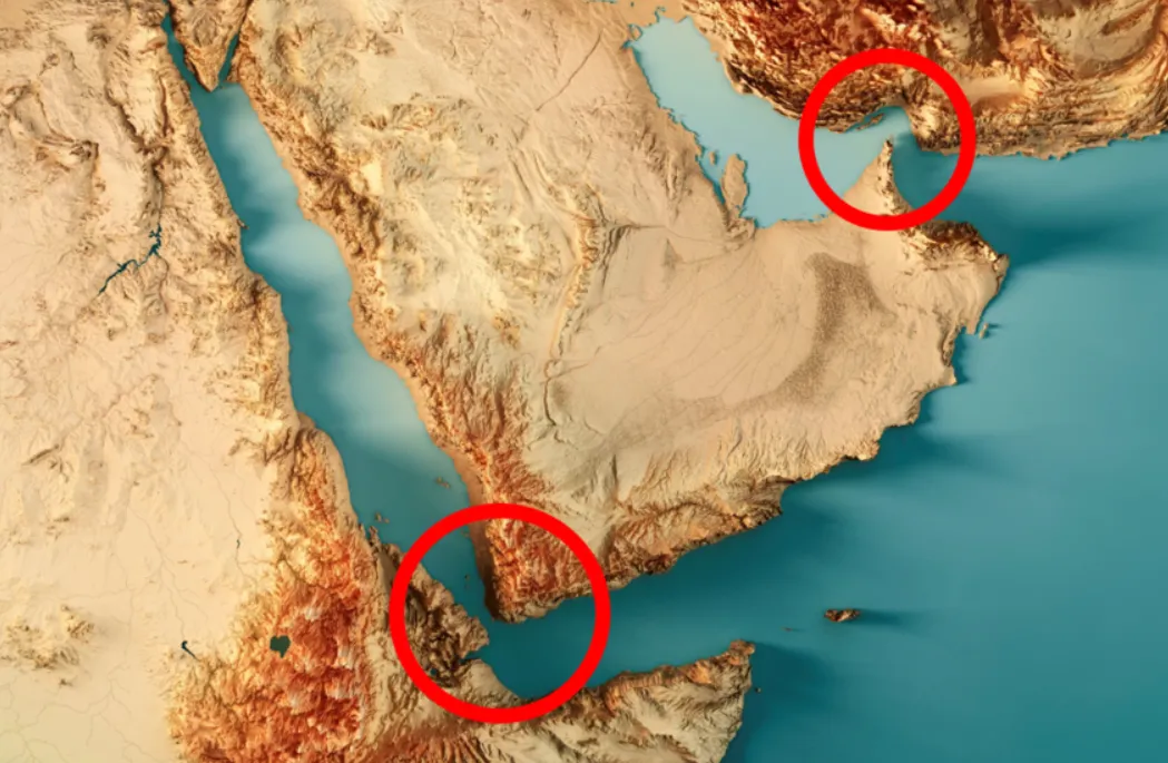 من هرمز إلى باب المندب... صراع الممرات البحرية وانعكاساته على اليمن والمنطقة من هرمز إلى باب المندب... صراع الممرات البحرية وانعكاساته على اليمن والمنطقة