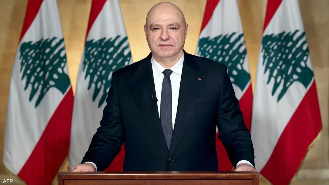 الرئيس اللبناني: الخيانة يرتكبها من جرّ البلاد للحرب